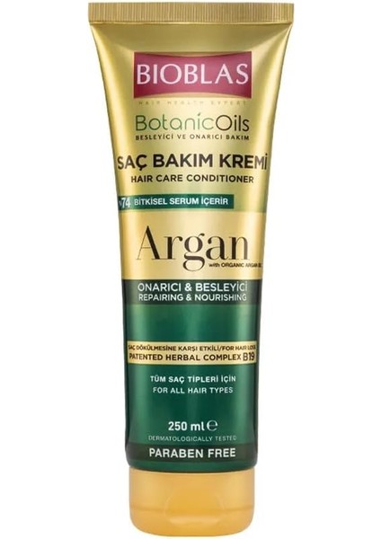 Bıoblas Botanic Oils Saç Dökülmesine Karşı Argan Yağlı Saç Kremi (250 Ml) fiyatları