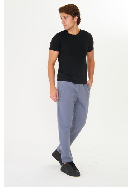 Erkek Kışlık 3 Iplik Eşofman Altı A.indigo 201302-İ