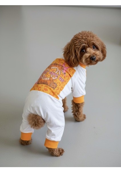 Never Give Up Köpek Tulum Pijama fiyatları
