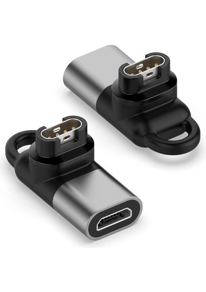 Garmin Fenix 6x Pro Taşınabilir Şarj Dönüştürücü Adaptörü Micro USB