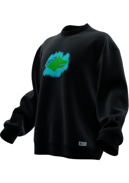 Köktürk V2 Tasarımlı Rahat Kalıp Unisex Sweatshirt fiyatları