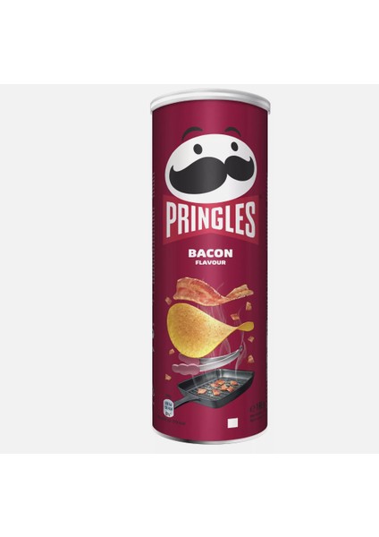 Prıngles Yeni Smokey Bacon Flavour 165 gr Pringles Yeni