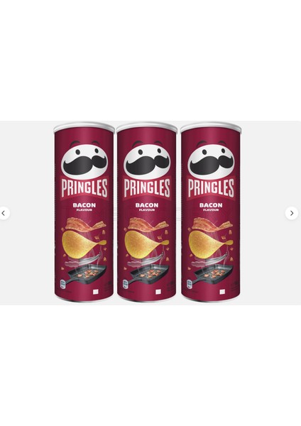 Prıngles Yeni Smokey Bacon Flavour 165 gr Pringles Yeni fiyatları
