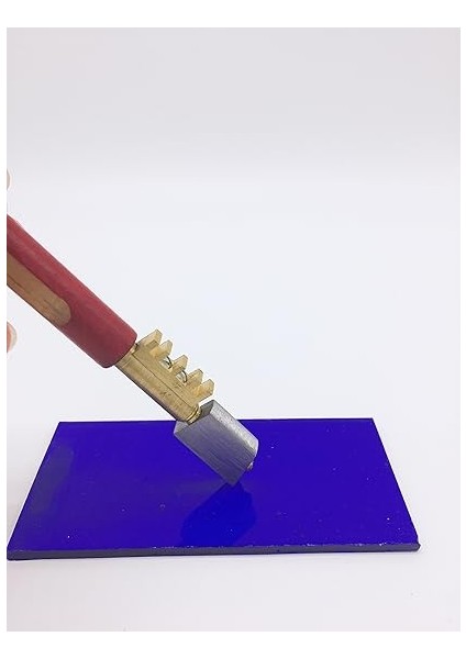 Profesyonel Ağır Hizmet Elmas Uç Cam Kesici - Pirinç Snapper - Ahşap Sap indirimleri