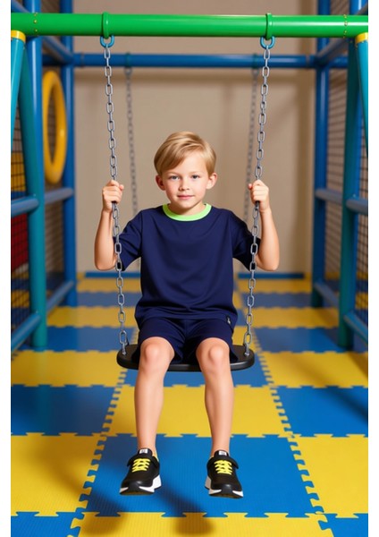 Erkek Çocuk Pamuklu Bisiklet Yaka Kısa Kollu Tişört ve Şort Takımı Kaliteli Şık Rahat modelleri