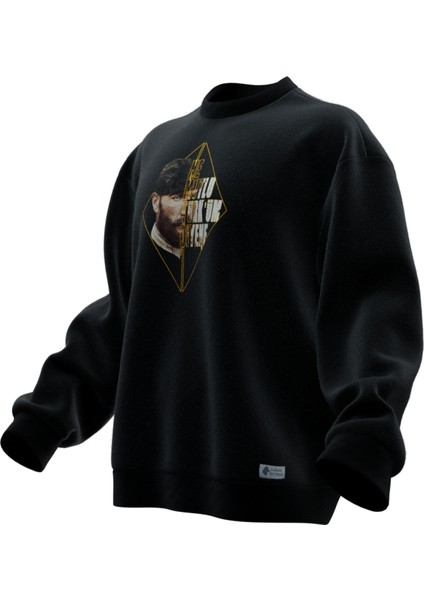 Atatürk (Ne Mutlu Türk'üm Diyene) Tasarımlı Rahat Kalıp Unisex Sweatshirt fiyatları