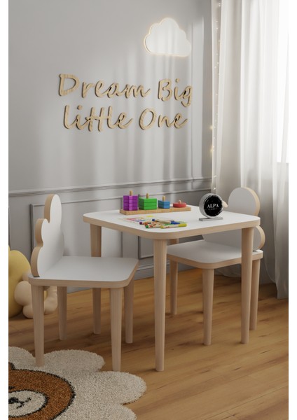 Çocuk Masası Çocuk Masa Sandalye Takımı Oyun Aktivite Masası Silinebilir Yüzey 2- 5 Yaş modelleri