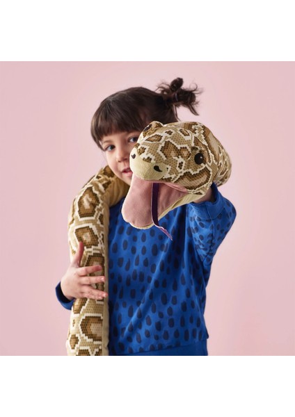 Djungelskog El Kuklası Peluş Yılan Oyuncak 171CM PC323 fiyatları