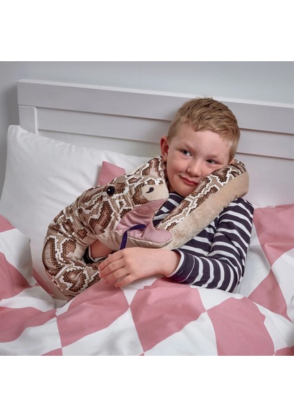 Djungelskog El Kuklası Peluş Yılan Oyuncak 171CM PC323 indirimleri