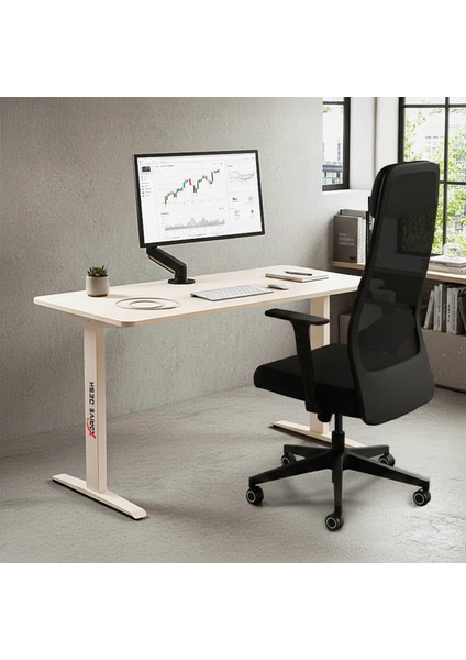 Rüzgar Çalışma Masası Beyaz (160X70)