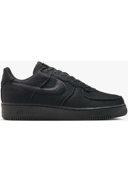 Air Force 1 Low 'black Canvas' Limited Edition Günlük Sneaker Ayakkabı