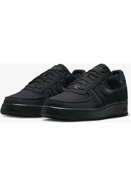 Air Force 1 Low 'black Canvas' Limited Edition Günlük Sneaker Ayakkabı fiyatları