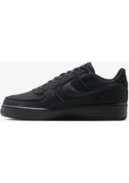 Air Force 1 Low 'black Canvas' Limited Edition Günlük Sneaker Ayakkabı modelleri