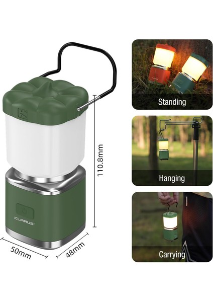 Cl8 Şarjlı Kamp Feneri  Balkabağı Formunda Asılabilir Işık, Iki Renkli Aydınlatma fiyatları