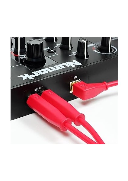 Techtools Chroma Cables Usb-A To B - 1.5mt | Right Angled Red fiyatları