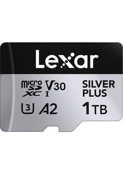 1tb Silver Plus 205MB 4K V30 Uhsı Micro Sd Hafıza Kartı