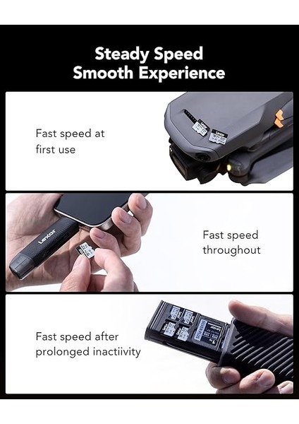 1tb Silver Plus 205MB 4K V30 Uhsı Micro Sd Hafıza Kartı indirimleri