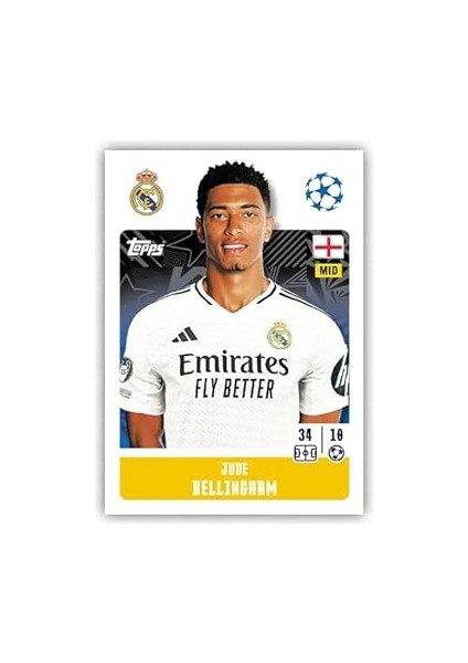 - 2025 Uefa Şampiyonlar Ligi Sticker - Mega Multipack modelleri