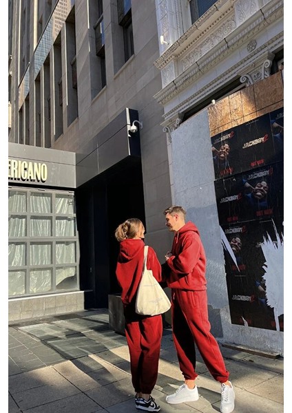 Çiftlere Özel (Tekli) Oversize Couple Eşofman Takımı modelleri