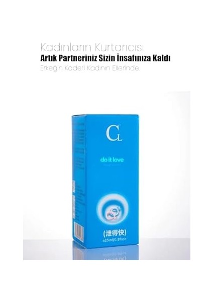 Do It Love - Hızlı Boşalma Sağlayıcı Sprey - Erkek Zevk Artırıcı Hassasiyet Spreyi - Ejaculation Spray - 25ML