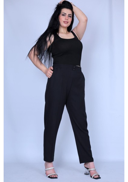 Beli Lastikli Dabıl Kumaş Pantolon modelleri