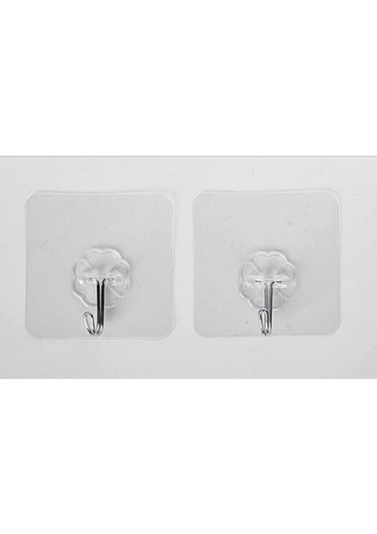 Kendinden Yapışkanlı Şeffaf Askı 5 Li Set Banyo Mutfak Askısı fiyatları