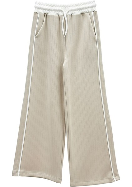 Kız Çocuk Eşofman Alt 7-14 Yaş Double Face Kumaş 12344