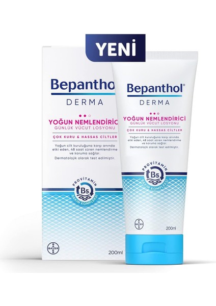 Bepanthol Derma Yoğun Nemlendirici Vücut Losyonu 200ML fiyatları