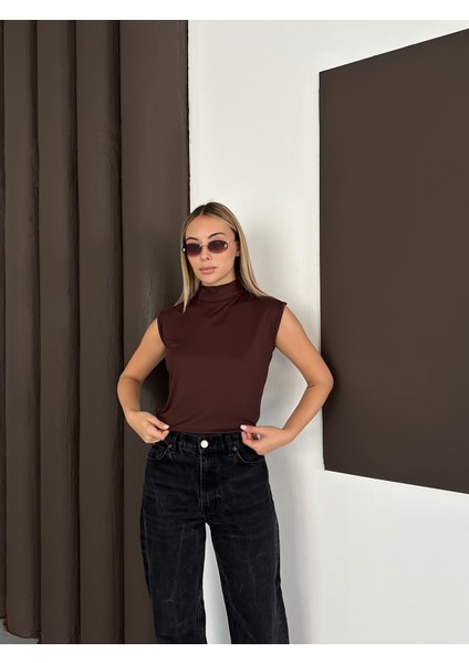 Kadın Sıfır Kol Boğazlı Body 2'li Set fiyatları