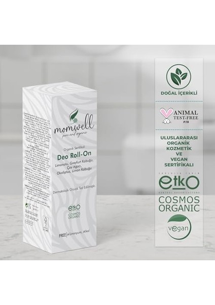 Momwell Organik Deo Roll-On 50 ml modelleri