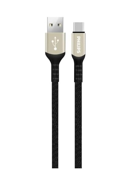 DLC5001 Usb-C Şarj ve Kablosu, Hızlı Şarj, 3A Yüksek Akım, 1 Metre, Dayanıklı Örgü Kablo (Usb-A Type-C, Siyah) fiyatları