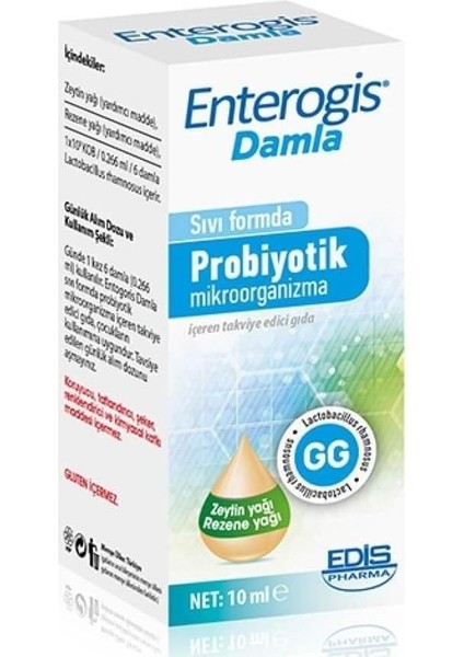Edis Pharma Enterogis Damla Sıvı Probiyotik 10 ml
