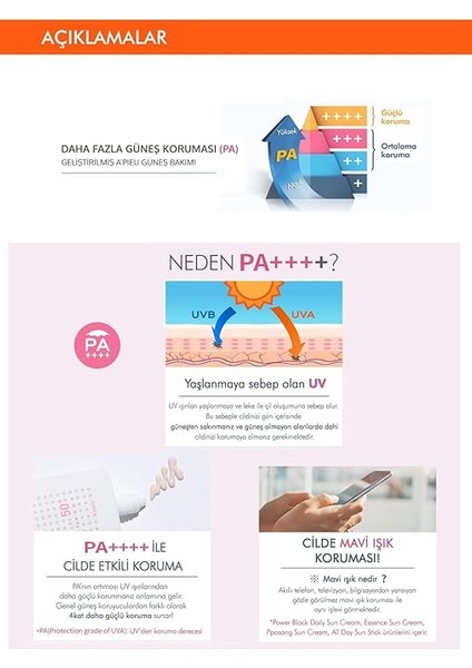 Ton Eşitleyici Aydınlatıcı Güneş Kremi 50ML A'pıeu Power Block Tone Up Base Pink SPF50+/PA++++ fırsatları