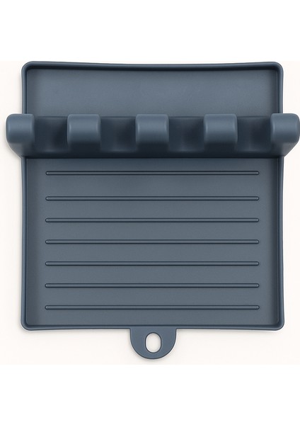 Kaşık Kepçe Altlığı ve Tencere Kapağı Koyma Aparatı Antrasit Renk fiyatları