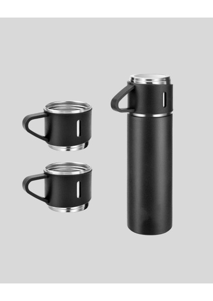 Paslanmaz Çelik 500 ml Termos Seti - 8 Saat Isı Koruma, Vakumlu, Sızdırmaz ve Taşınabilir fiyatları