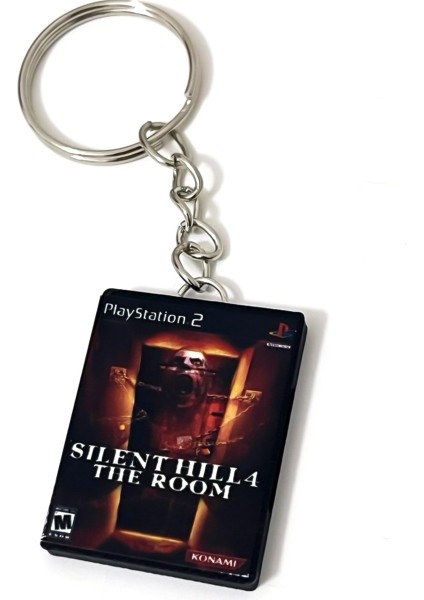 Silent Hill 4 The Room Retro Ps2 Minyatür Oyun Kutusu Anahtarlık fırsatları