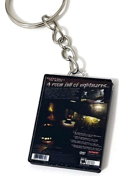 Silent Hill 4 The Room Retro Ps2 Minyatür Oyun Kutusu Anahtarlık indirimleri