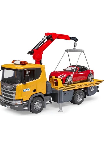 Bruder Scania 560R Çekici ve Roadster Araba BR03552 fırsatları