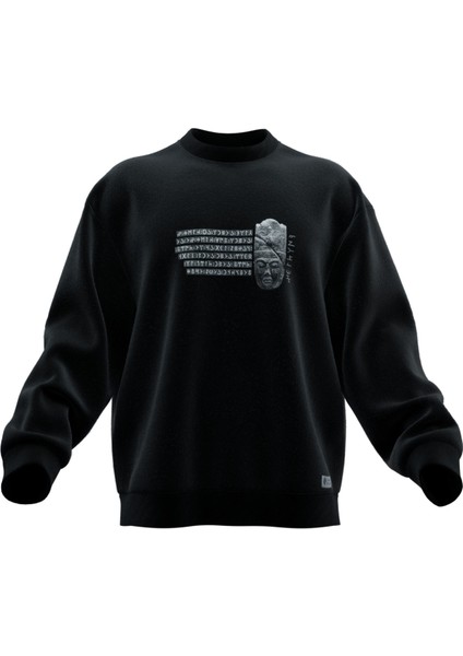 Kültegin Tasarımlı Oversıze Sweatshırt (Unısex)