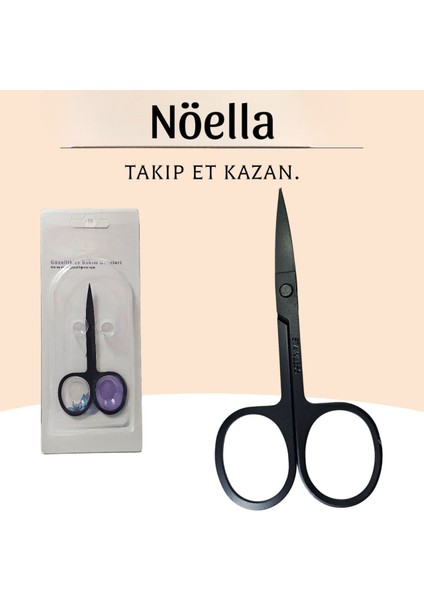 Çok Amaçlı Makyaj Makas – Kaş, Saç ve Makyaj Için Profesyonel Paslanmaz Çelik Makas