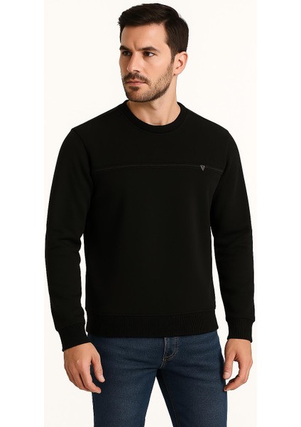 Gewer Uzun Kol Sıfır Yaka Erkek Selanik -7444