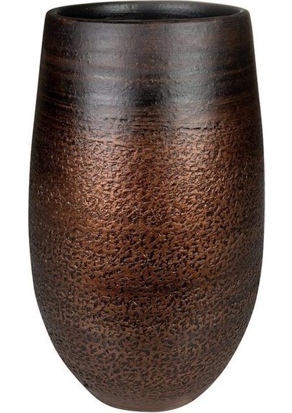 Mya Parlak Kahverengi Seramik Saksı 18*30CM fiyatları