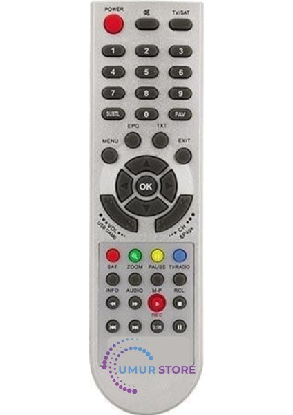 BR-1000-1500-200 Pvr Uydu Kumandası