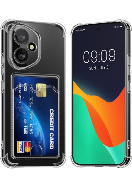 Honor 400 Kılıf Kamera Korumalı Kartlıklı Sfy Kapak