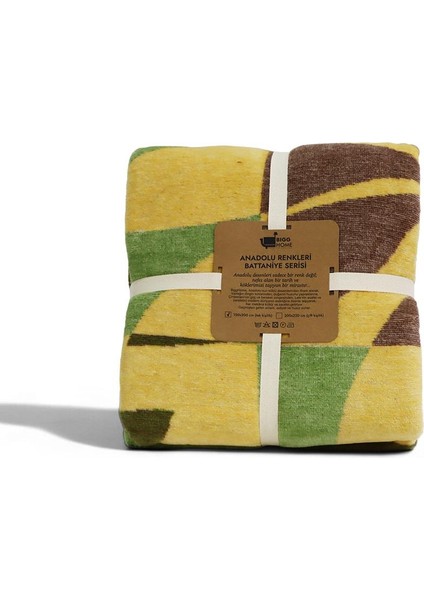 Botanik Tek Kişilik Battaniye 150 x 200 cm