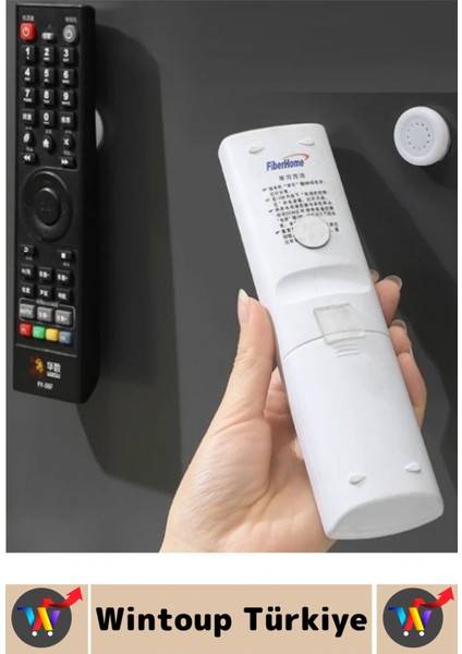 Kendinden Yapışkanlı Ev Ofis Kumanda Telefon Model Küçük Eşya Çok Amaçlı Mıknatıslı Tutucu 4 Adet fiyatları