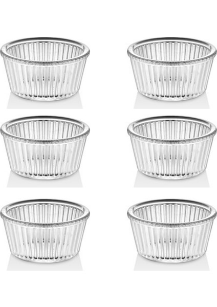 6 Adet Kırılmaz Sosluk – Kahvaltılık, Reçellik, Meze ve Tatlı Servisi Için Isıya Dayanıklı Mini Servis Kasesi - Ev ve Restoran Kullanımına Özel