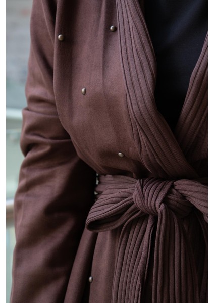 6001 Triko Detalı Zımbalı Nubuk Kap fiyatları