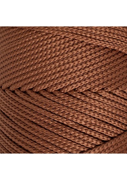 Leyloş Polyester Soft Macrame Kahverengi El Örgü Ipi - LM033 - 34439 fiyatları