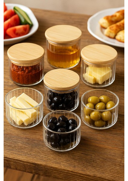 Noah Exclusıve 400 cc Çizgili Ahsap Kapaklı Kahvaltılık 90 x 70 modelleri